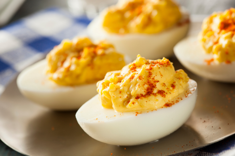 Spicy Deviled Eggs – Walker Farms ,LLC