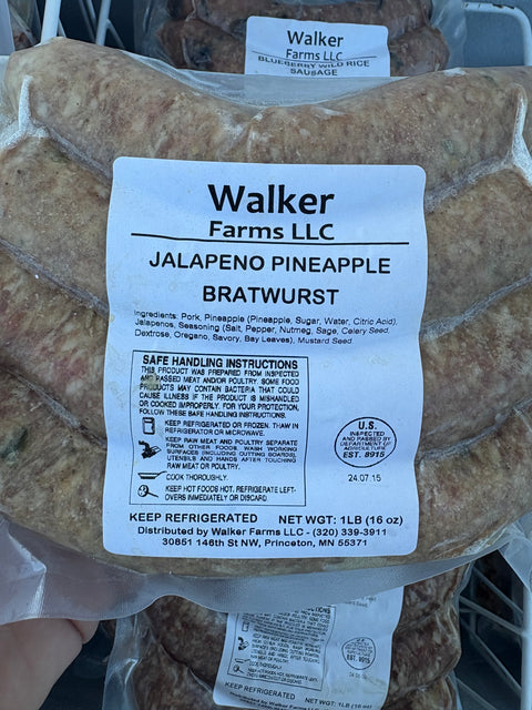 Jalapeño Pineapple Brats