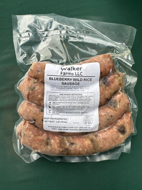 Blueberry Wild Rice Brats