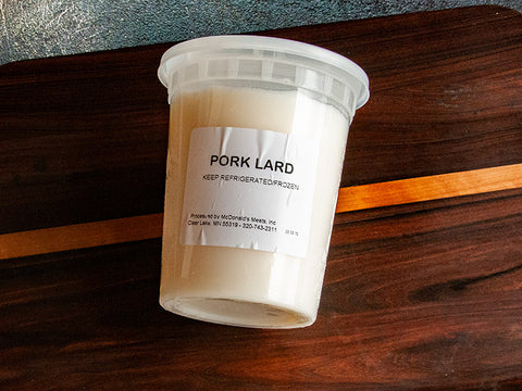 Pasture-raised Pork Lard