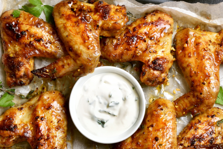 Garlic Parmesan Wings