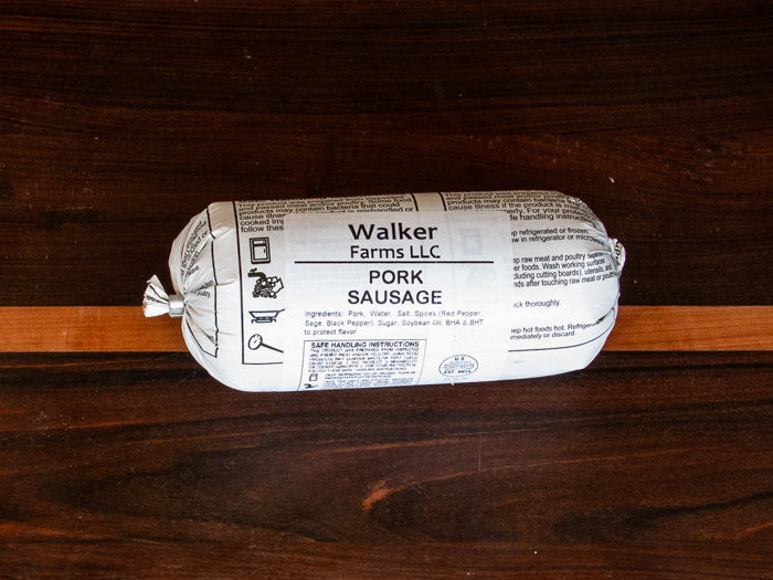 Pasture-raised Ground Pork Sausage – Walker Farms ,LLC